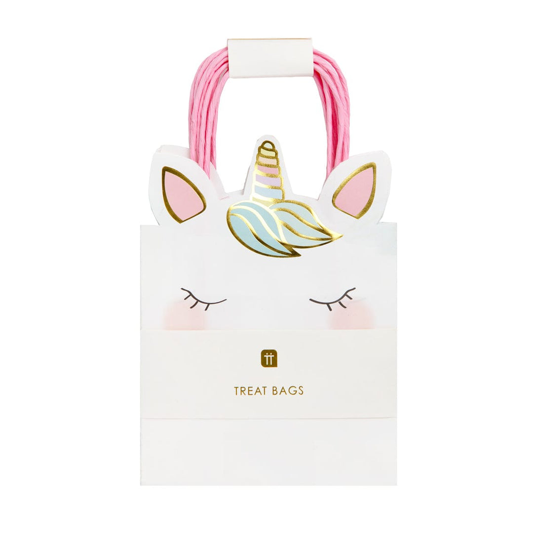 Unicorn Party Bags x 6 - Unicorn Birthday Party Supplies Party Bags Unicorn Party Bags x 6