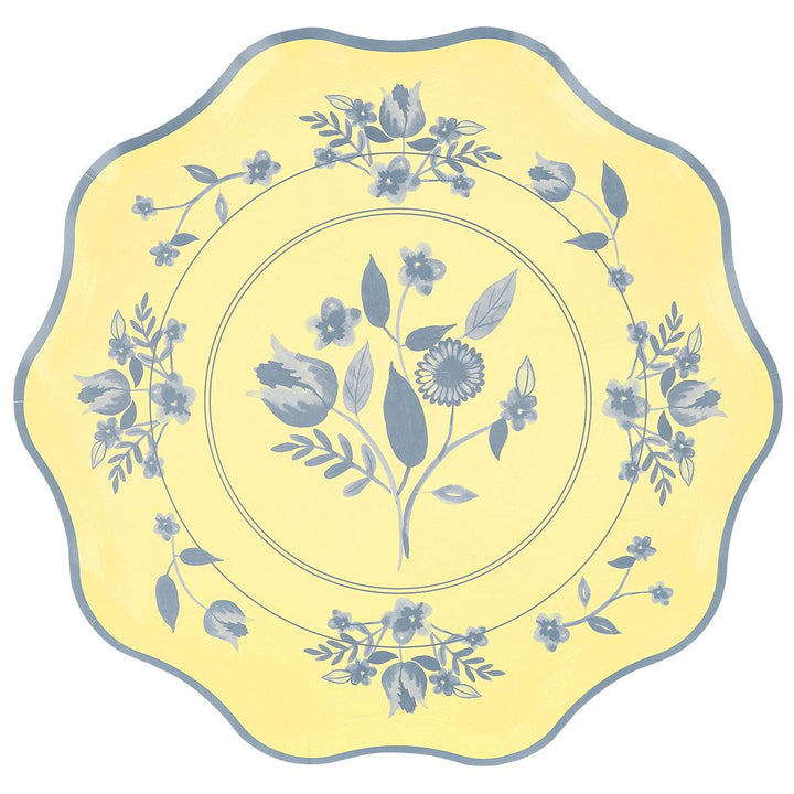Vintage Botanical Dinner Party Plates x 8 | Meri Meri party plates Vintage Botanical Dinner Party Plates x 8