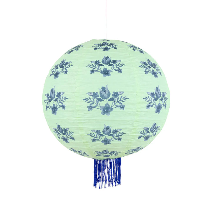 Vintage Botanical Lanterns x 3 | Meri Meri Hanging Lanterns Decorations Vintage Botanical Party Lanterns x 3
