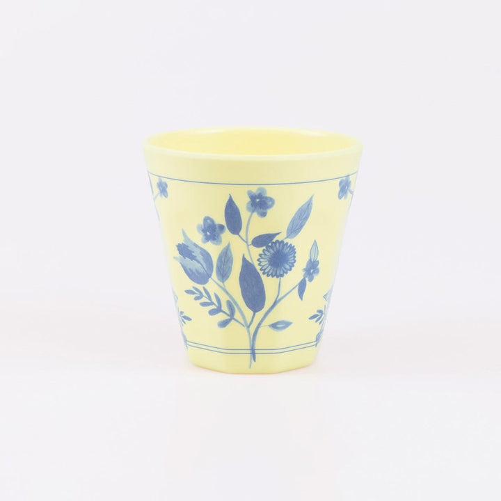 Vintage Botanical Reusable Party Cups x 4 | Meri Meri party cups Vintage Botanical Reusable Party Cups x 4