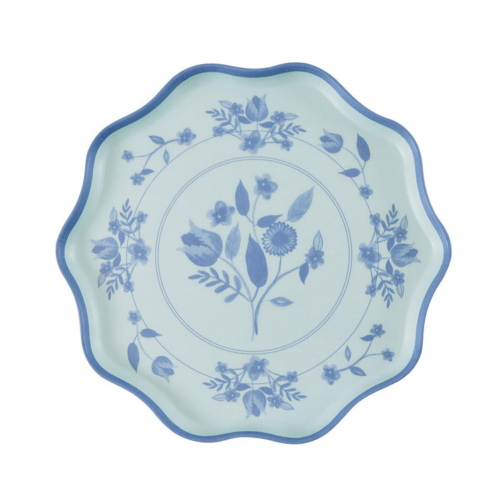 Vintage Botanical Reusable Small Plates x 4 | Party Tableware UK Tableware Vintage Botanical Reusable Small Plates x 4
