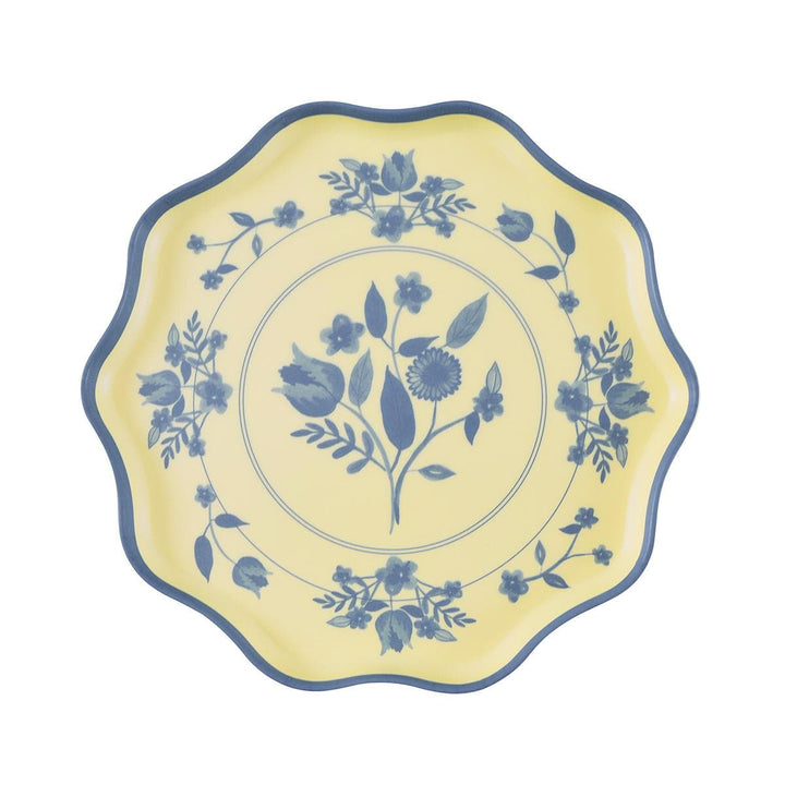Vintage Botanical Reusable Small Plates x 4 | Party Tableware UK Tableware Vintage Botanical Reusable Small Plates x 4