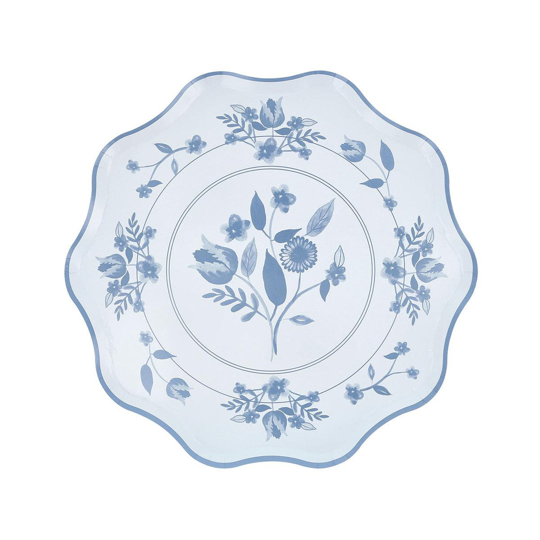 Vintage Botanical Side Party Plates x 8 | Meri Meri party plates Vintage Botanical Side Party Plates x 8