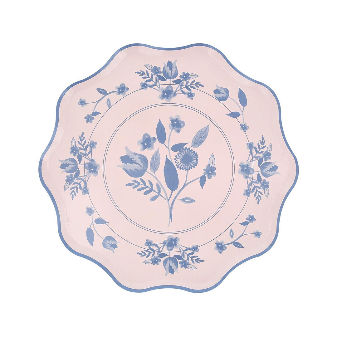 Vintage Botanical Side Party Plates x 8 | Meri Meri party plates Vintage Botanical Side Party Plates x 8