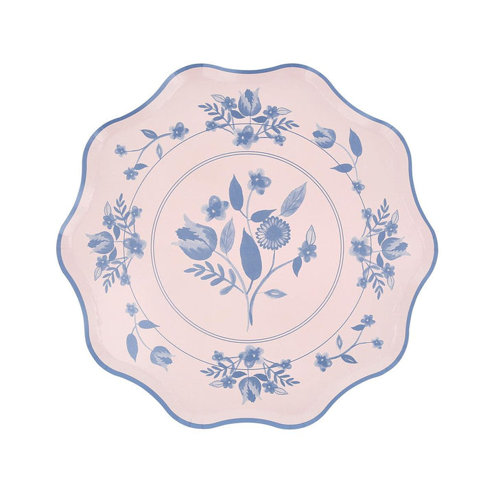 Vintage Botanical Side Party Plates x 8 | Meri Meri party plates Vintage Botanical Side Party Plates x 8