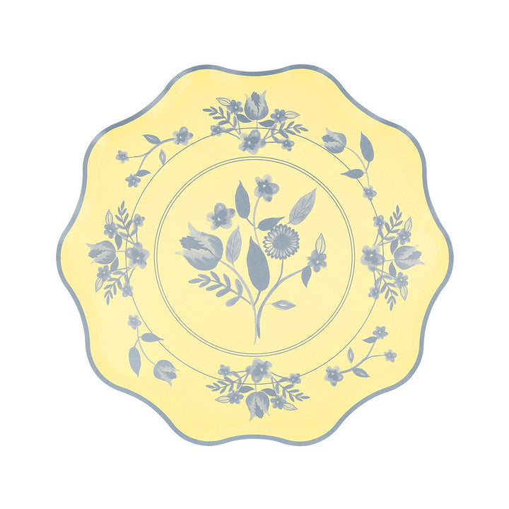 Vintage Botanical Side Party Plates x 8 | Meri Meri party plates Vintage Botanical Side Party Plates x 8