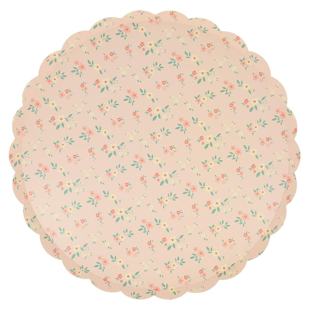 Vintage Ditsy Dinner Party Plates x 8 | Meri Meri party plates Vintage Ditsy Dinner Party Plates x 8