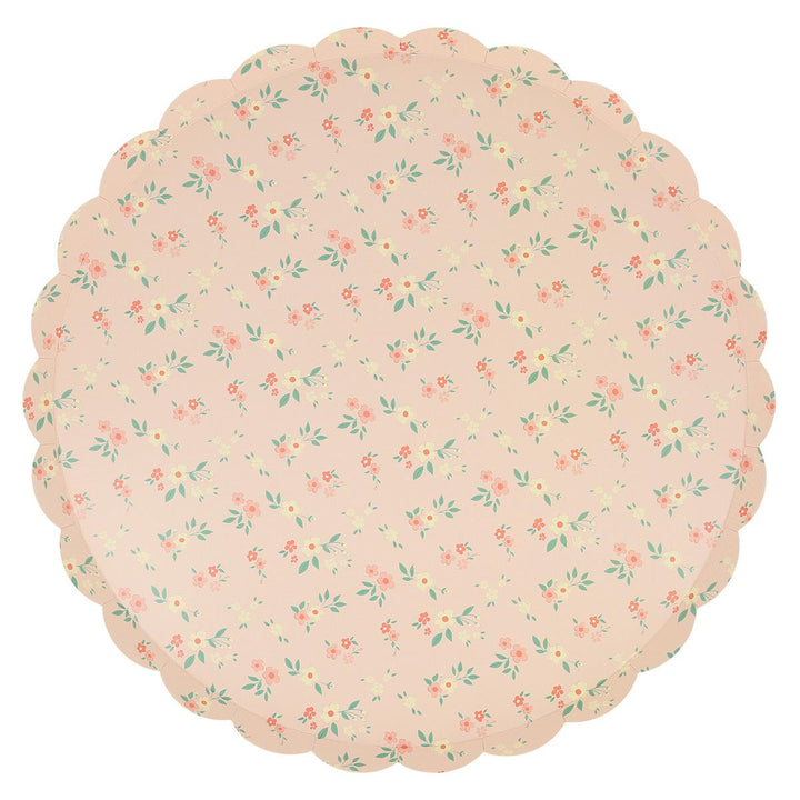 Vintage Ditsy Dinner Party Plates x 8 | Meri Meri party plates Vintage Ditsy Dinner Party Plates x 8