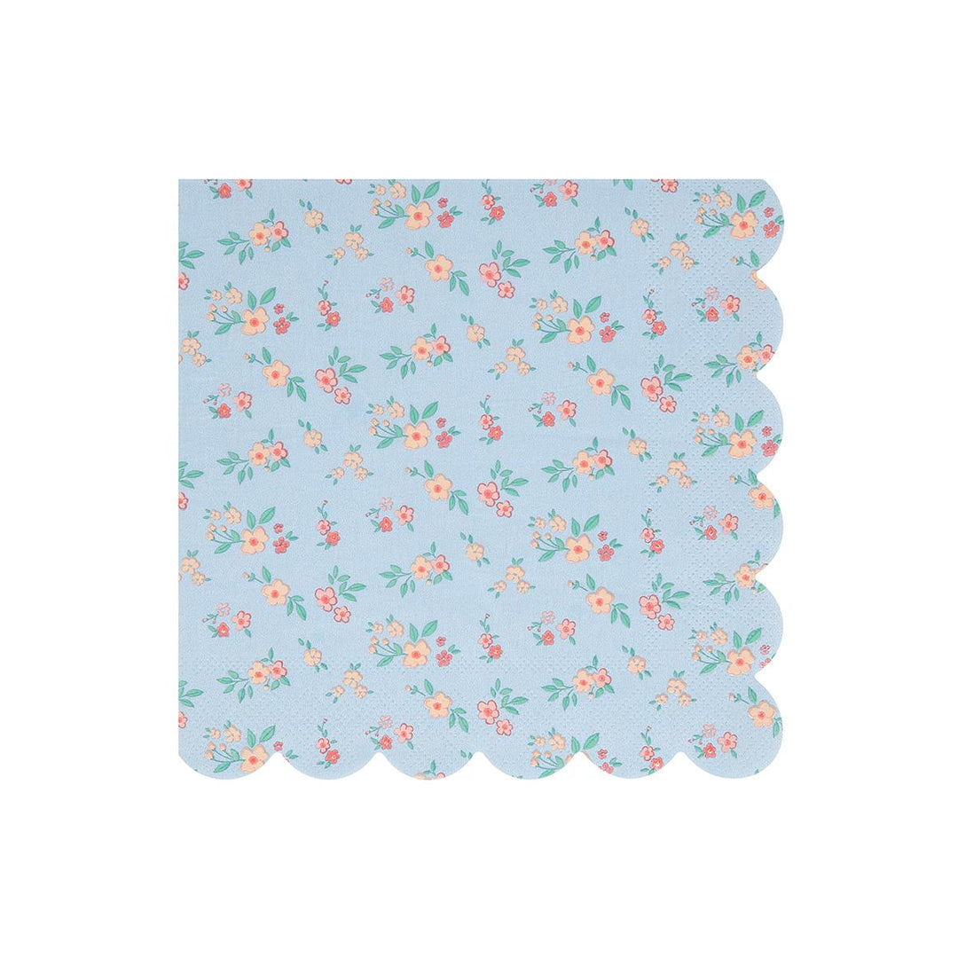 Vintage Ditsy Large Party Napkins x 16 | Meri Meri party napkins Vintage Ditsy Large Party Napkins x 16