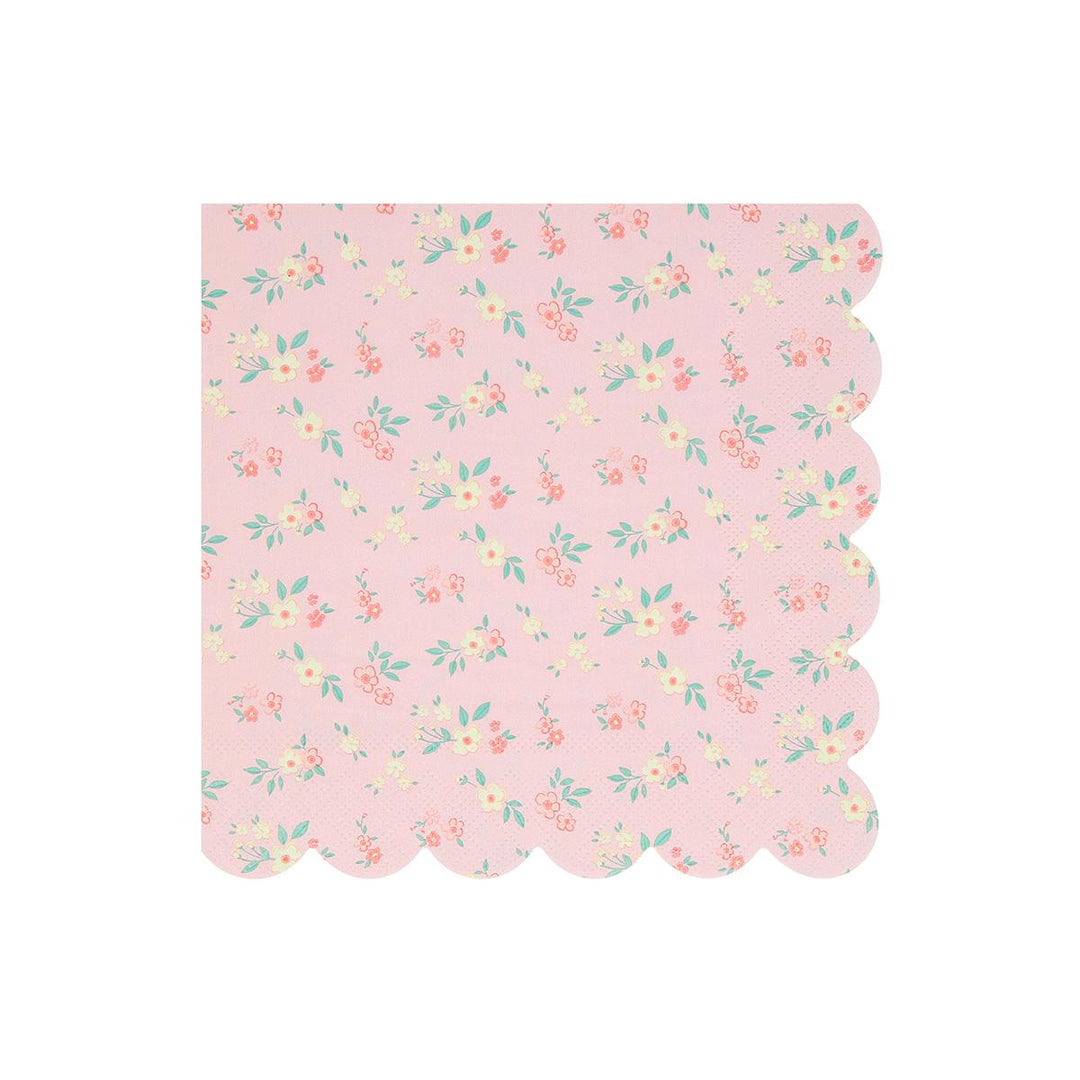 Vintage Ditsy Large Party Napkins x 16 | Meri Meri party napkins Vintage Ditsy Large Party Napkins x 16