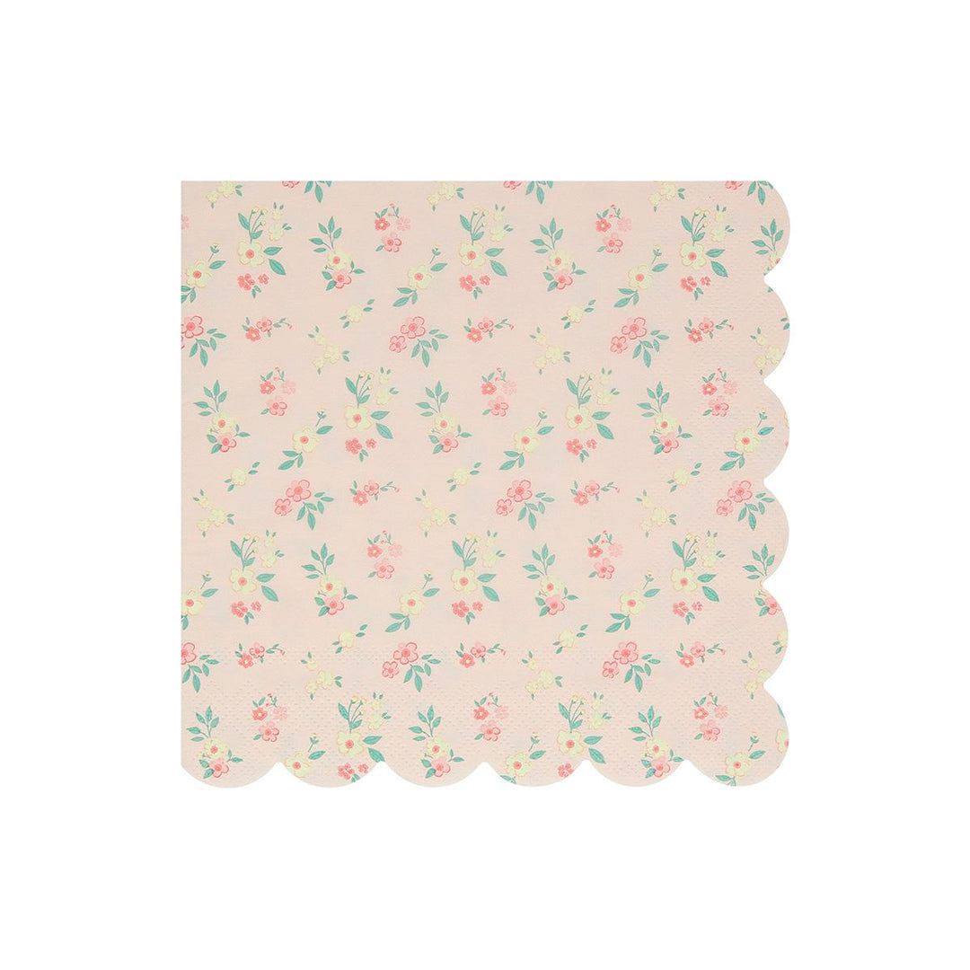 Vintage Ditsy Large Party Napkins x 16 | Meri Meri party napkins Vintage Ditsy Large Party Napkins x 16