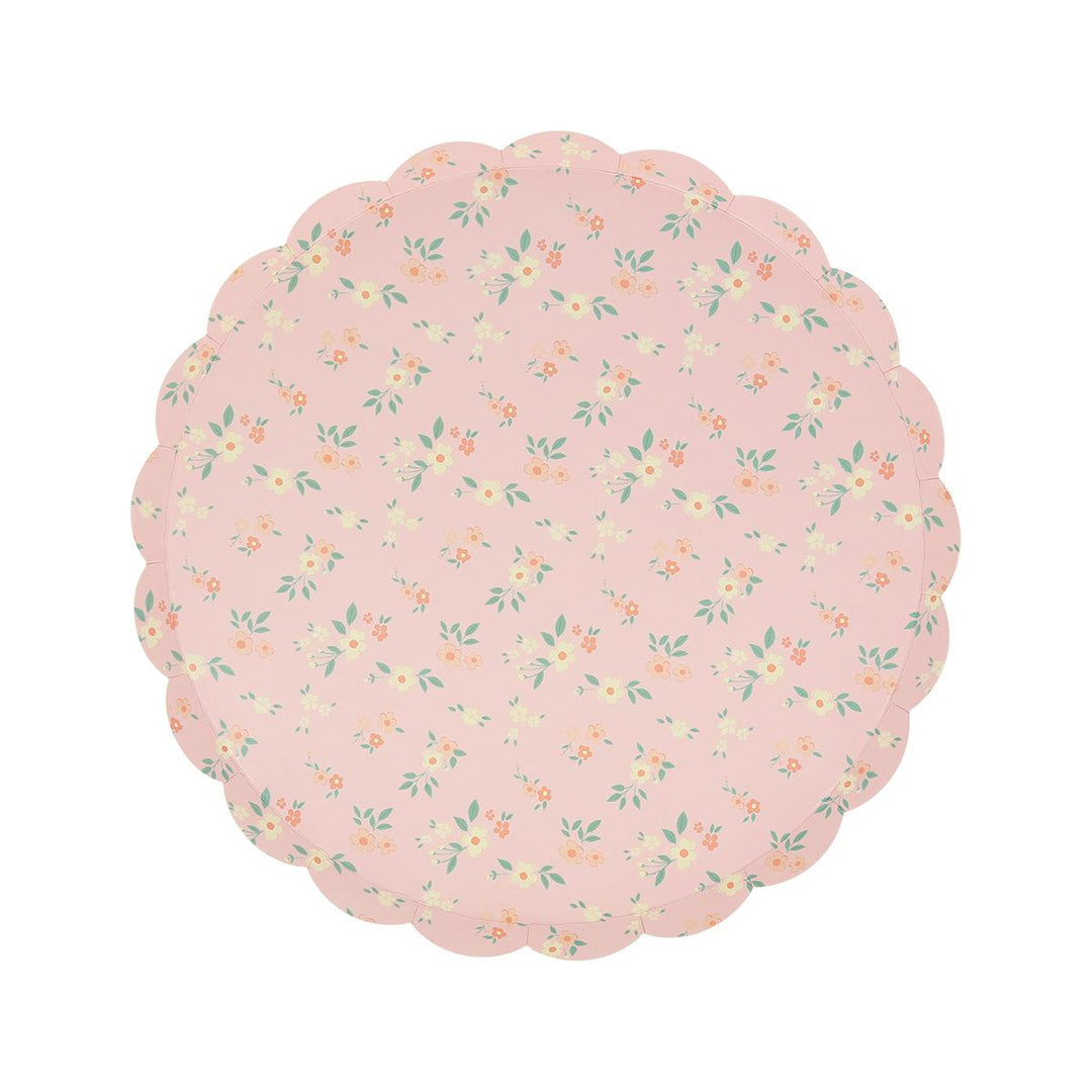 Vintage Ditsy Side Party Plates x 8 | Meri Meri party plates Vintage Ditsy Side Party Plates x 8