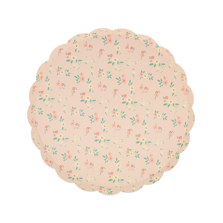 Vintage Ditsy Side Party Plates x 8 | Meri Meri party plates Vintage Ditsy Side Party Plates x 8