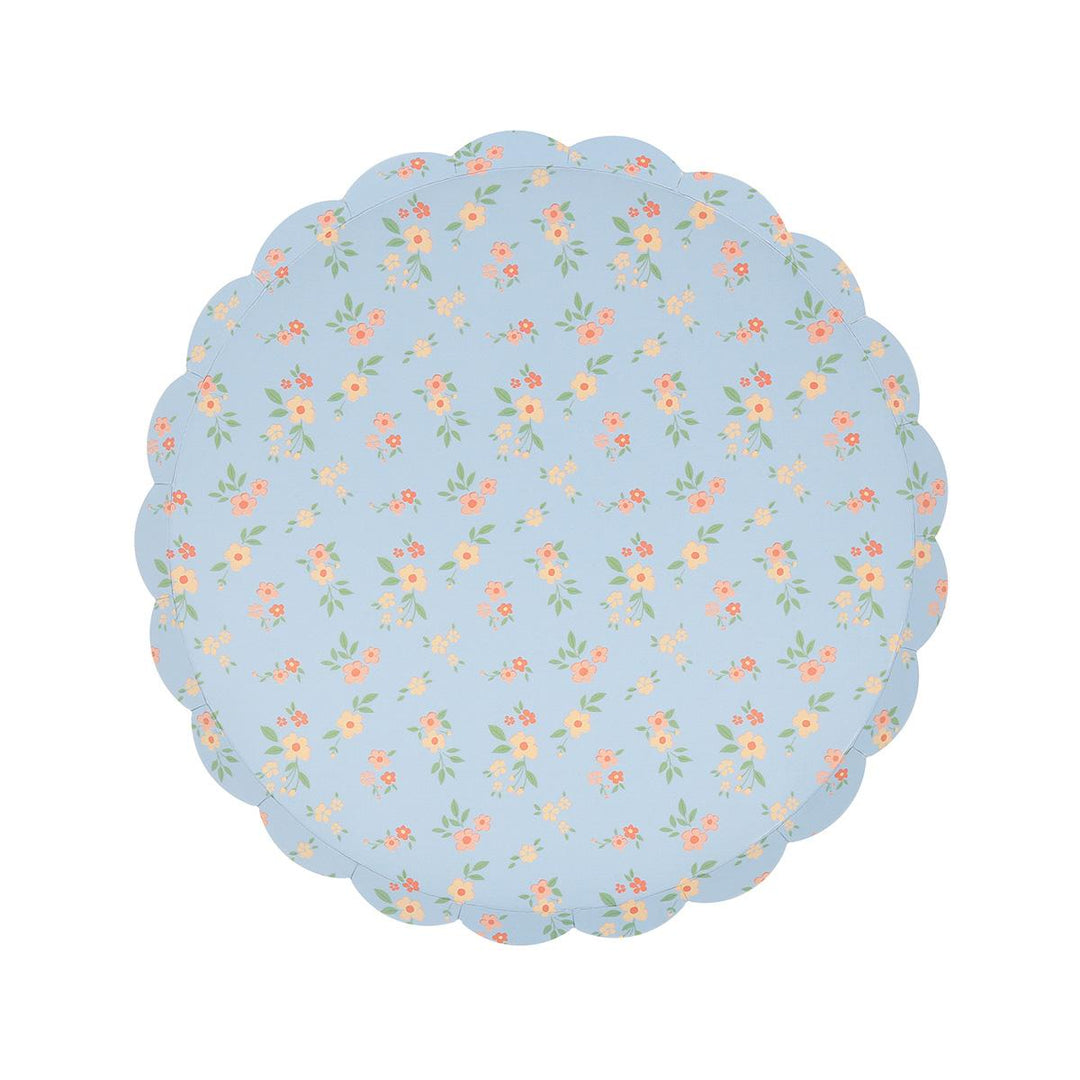 Vintage Ditsy Side Party Plates x 8 | Meri Meri party plates Vintage Ditsy Side Party Plates x 8