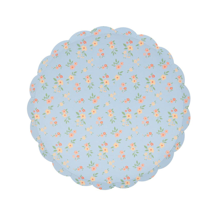 Vintage Ditsy Side Party Plates x 8 | Meri Meri party plates Vintage Ditsy Side Party Plates x 8