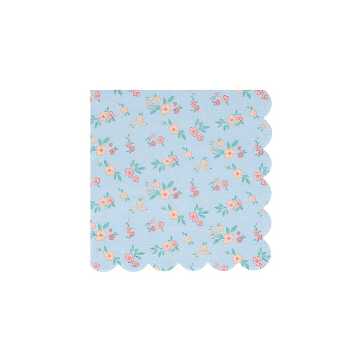 Vintage Ditsy Small Party Napkins x 16 | Meri Meri party napkins Vintage Ditsy Small Party Napkins x 16