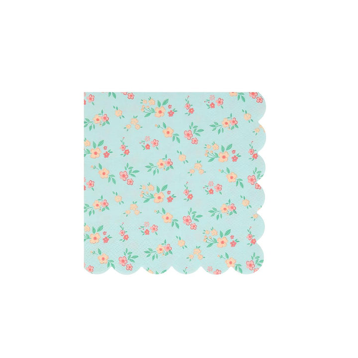 Vintage Ditsy Small Party Napkins x 16 | Meri Meri party napkins Vintage Ditsy Small Party Napkins x 16