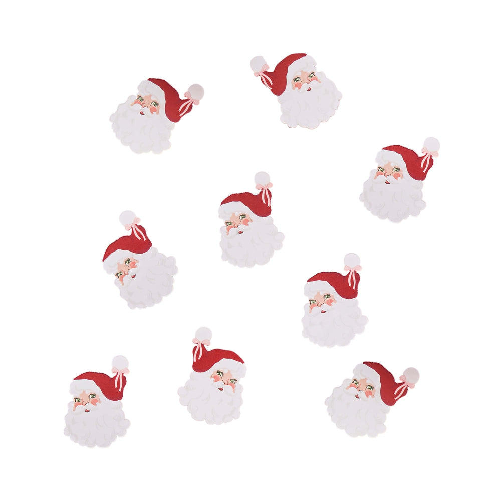 Vintage Santa Table Scatter Confetti christmas decorations Vintage Santa Table Scatter Confetti