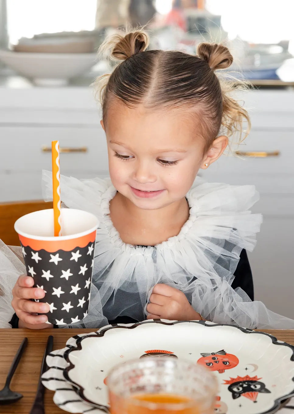 Vintage Stars Halloween Party Cups x 8 - My Mind&