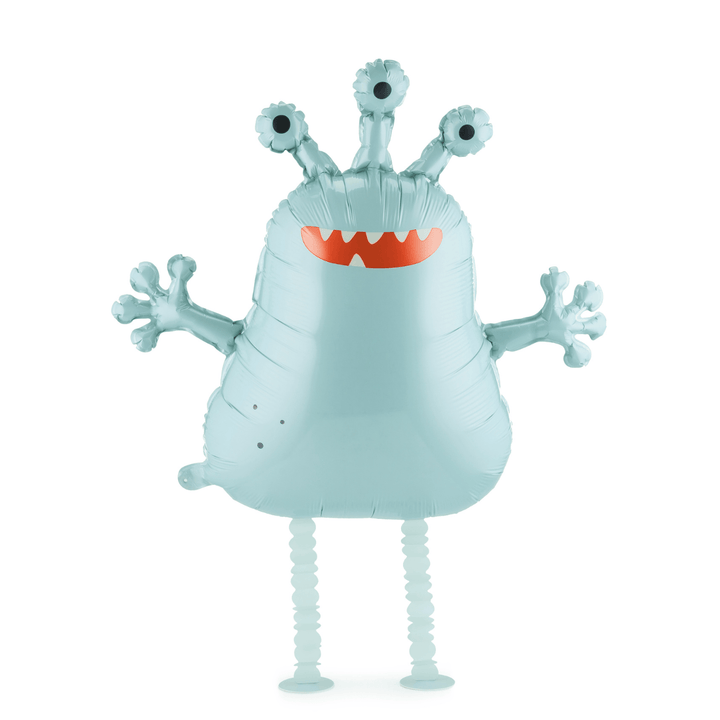 Walking Alien Foil Balloon - Space Birthday Party Supplies Balloons Walking Alien Foil Balloon