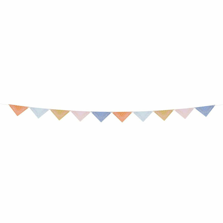 Western Bandana Flag Garland | Cowboy Party UK Party Decorations Western Bandana Flag Garland