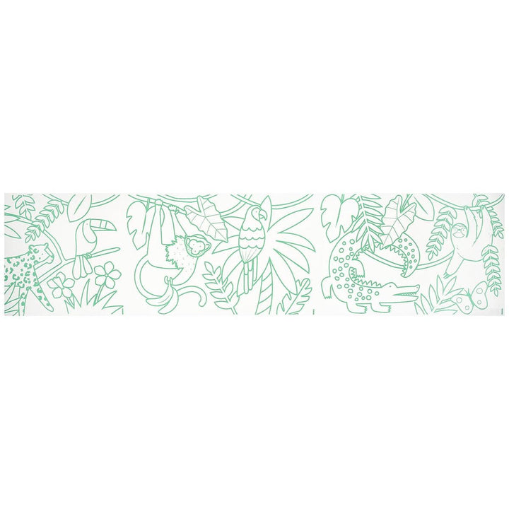 Wild Animals Colouring Roll | Meri Meri Safari Party Party Accessories Wild Animals Colouring Roll