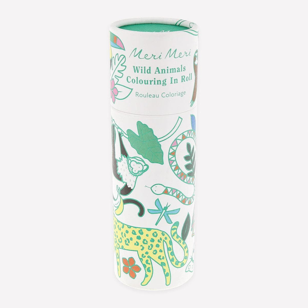 Wild Animals Colouring Roll | Meri Meri Safari Party Party Accessories Wild Animals Colouring Roll