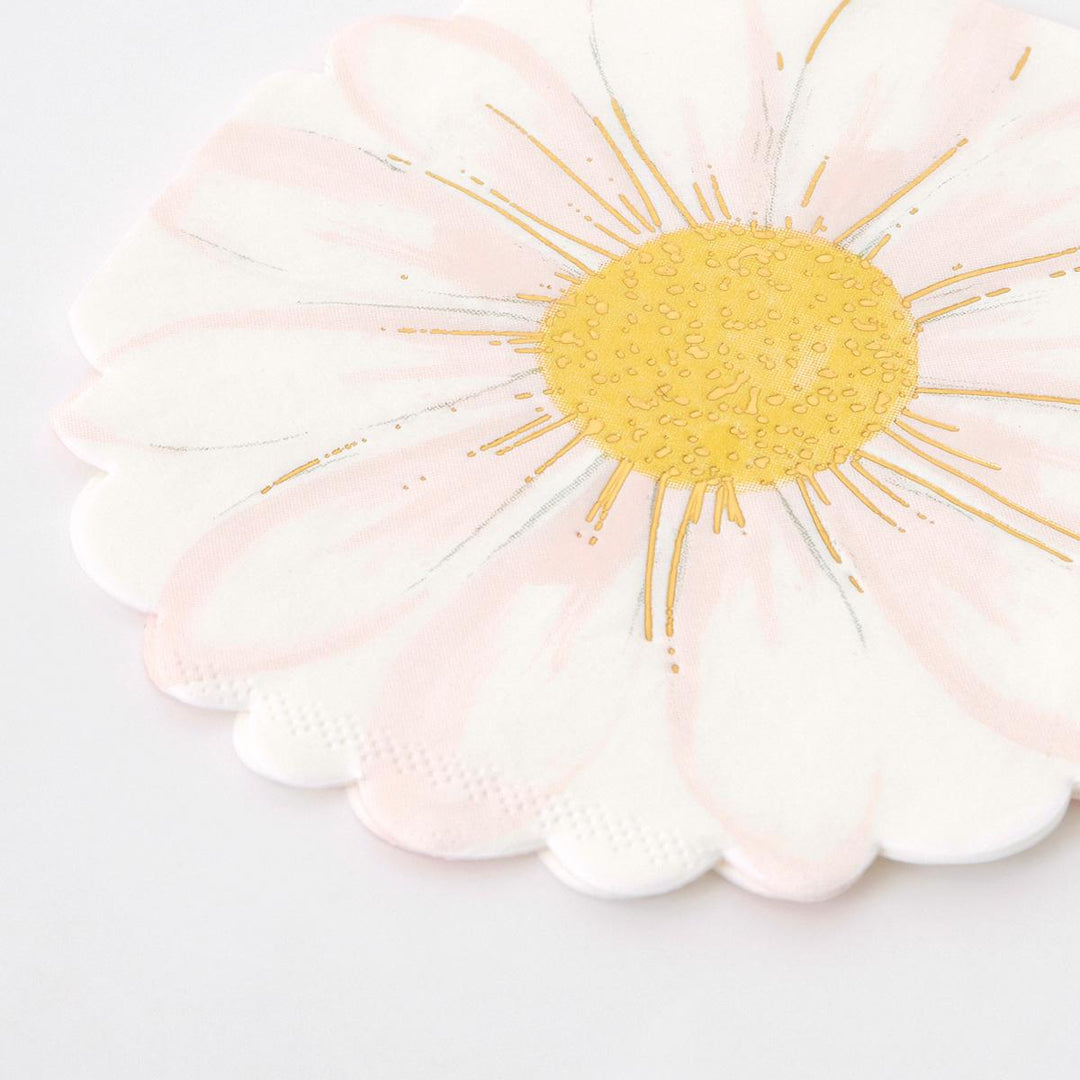 Wild Daisy Party Napkins x 16 | Meri Meri party napkins Wild Daisy Party Napkins x 16