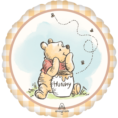Winnie the Pooh Hunny Pot Foil Balloon | Classic Pooh Decorations Foil Balloon Winnie the Pooh Hunny Pot Foil Balloon