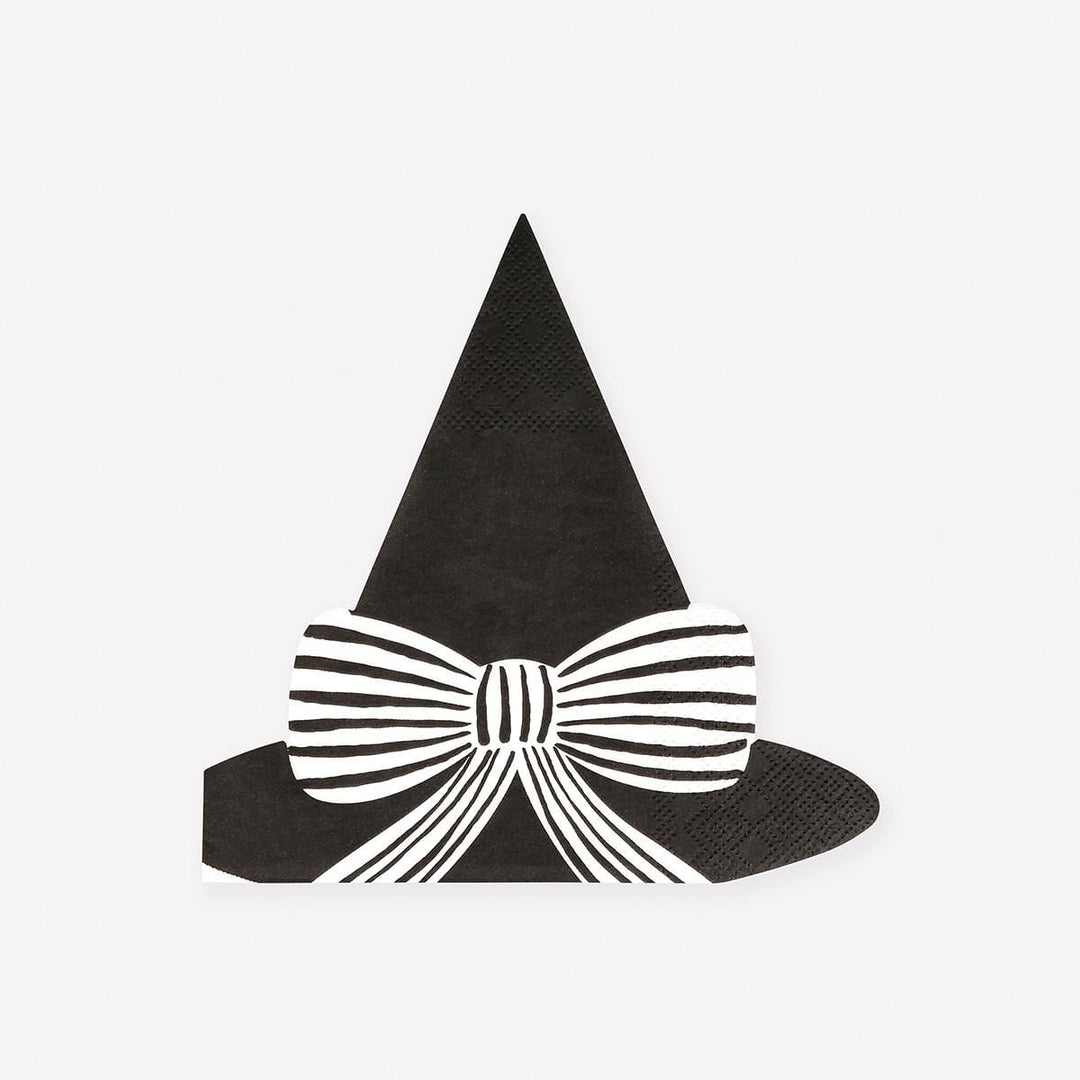 Witch Hat Party Napkins x 16 | Meri Meri Halloween Table party napkins Witch Hat Party Napkins x 16