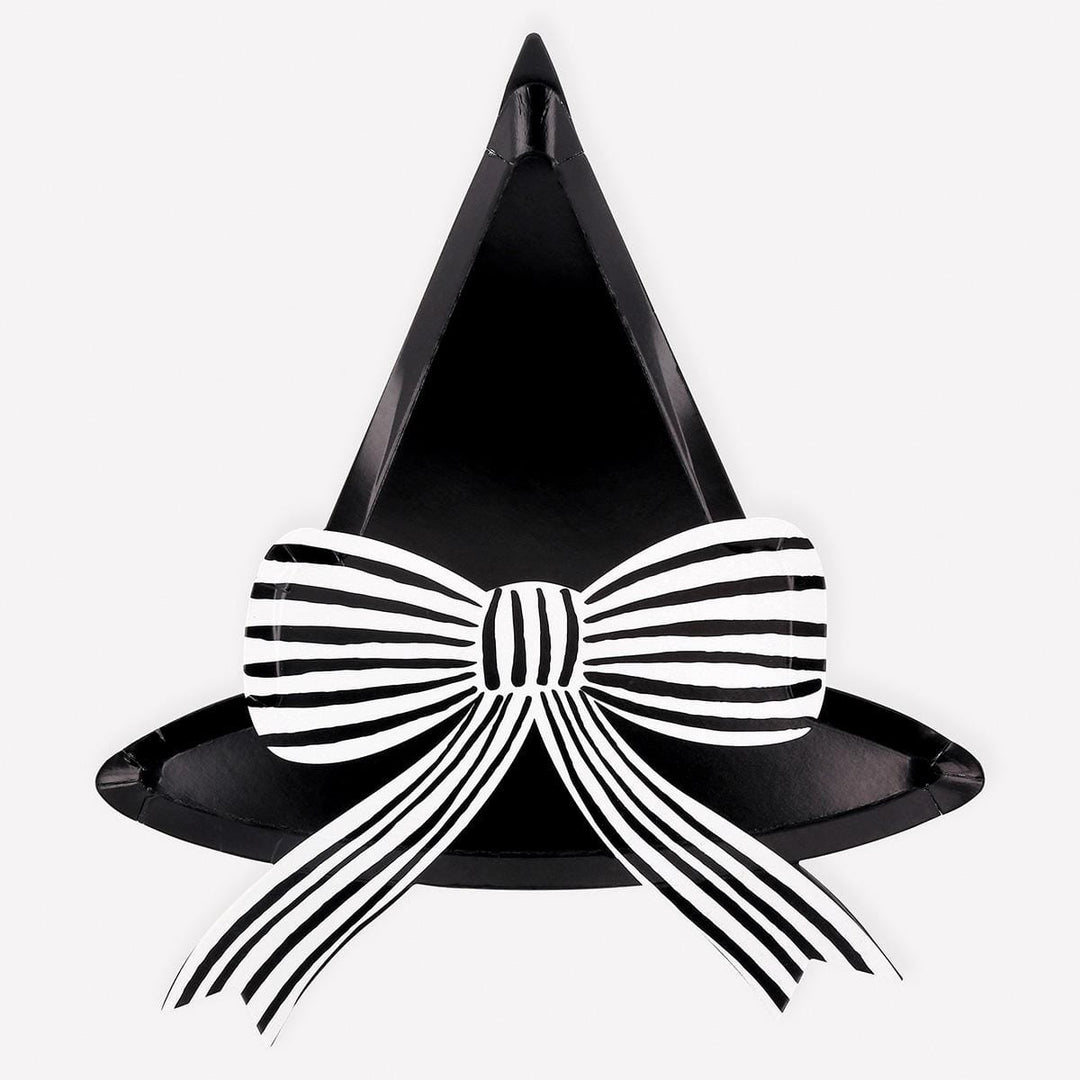 Witch Hat Party Plates x 8 | Meri Meri Halloween Table party plates Witch Hat Party Plates x 8