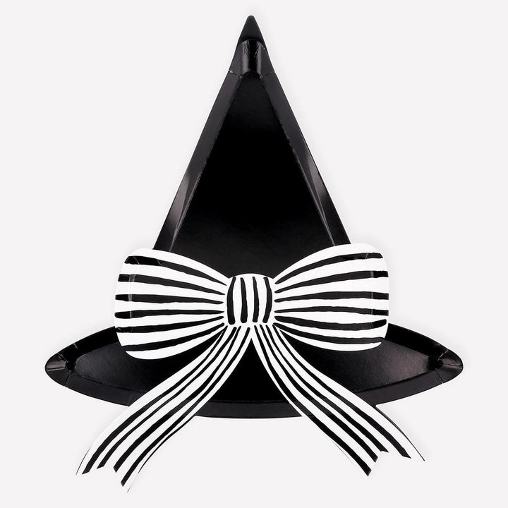 Witch Hat Party Plates x 8 | Meri Meri Halloween Table party plates Witch Hat Party Plates x 8