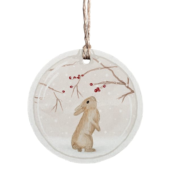 Woodland Gift Tag Rabbit | East of India Gift Tags East of India Woodland Gift Tag - Rabbit