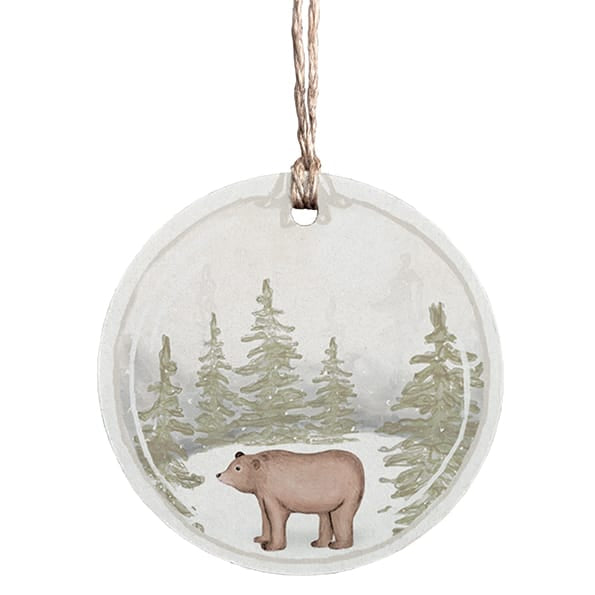 Woodland Gift Tag Standing Bear | East of India Gift Tags East of India Woodland Gift Tag - Standing Bear