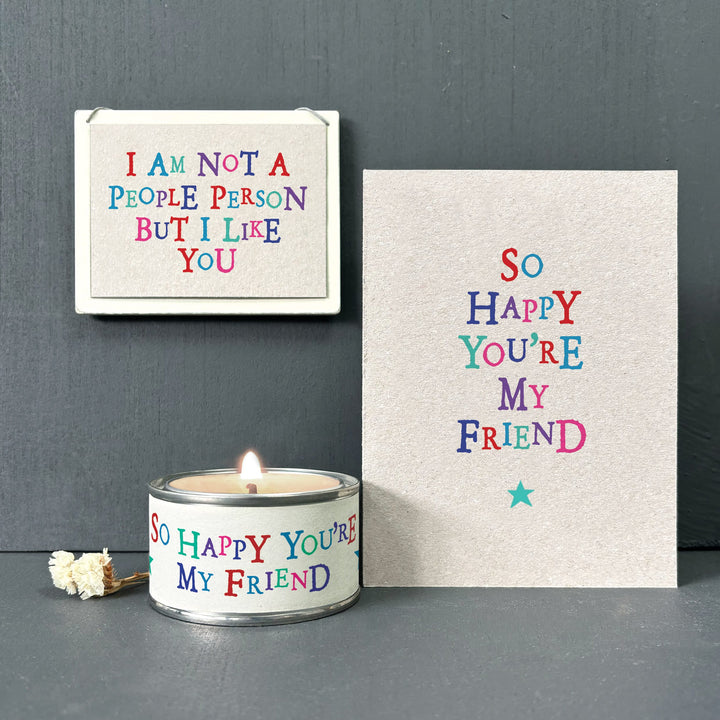 Word Candle So Happy You&