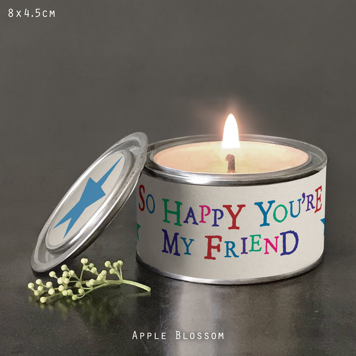 Word Candle So Happy You&