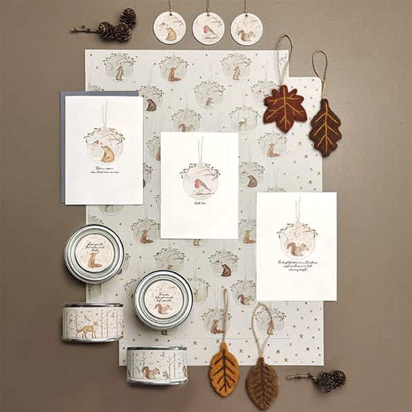 Wrapping Paper Sheet, Tiny Worlds | East of India Gift Wrap East of India Wrapping Paper Sheet - Tiny Worlds