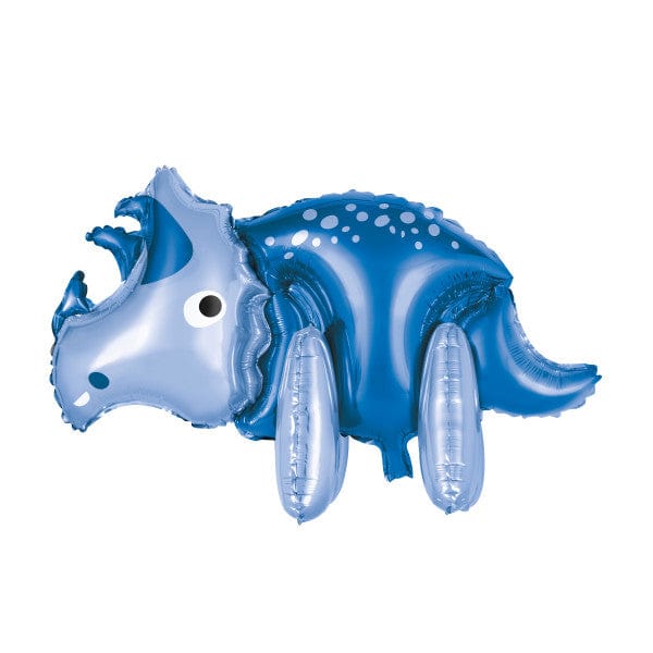 Balloons 34inch Blue Standing Dinosaur Foil Balloon