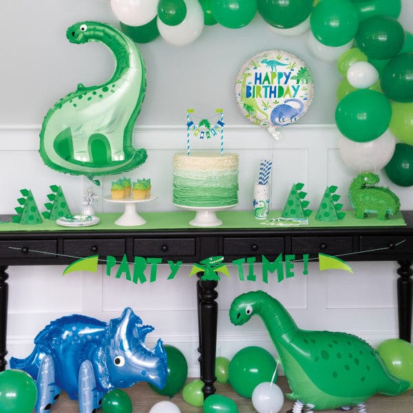 Balloons 34inch Blue Standing Dinosaur Foil Balloon