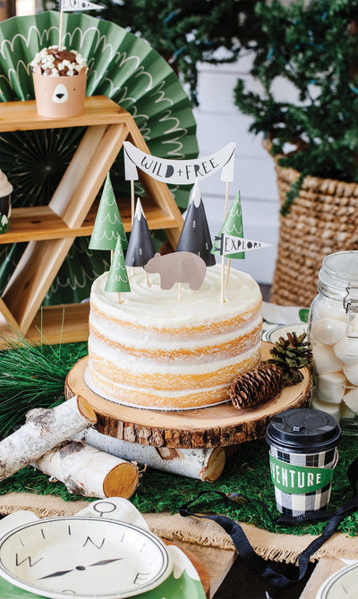Cake Decorating Supplies Adventure Cake Topper Set