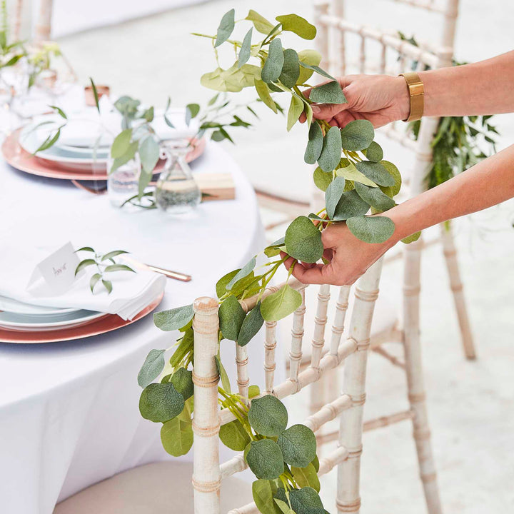 Artificial Eucalyptus Garland