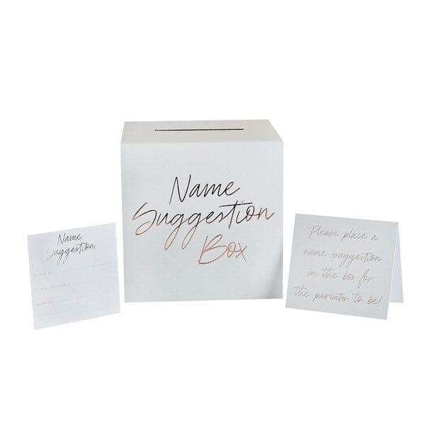 Party Games Baby Shower Name Suggestion Box
