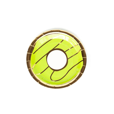 Party Supplies Bakery Donut 7inch Paper Plate Set x 8