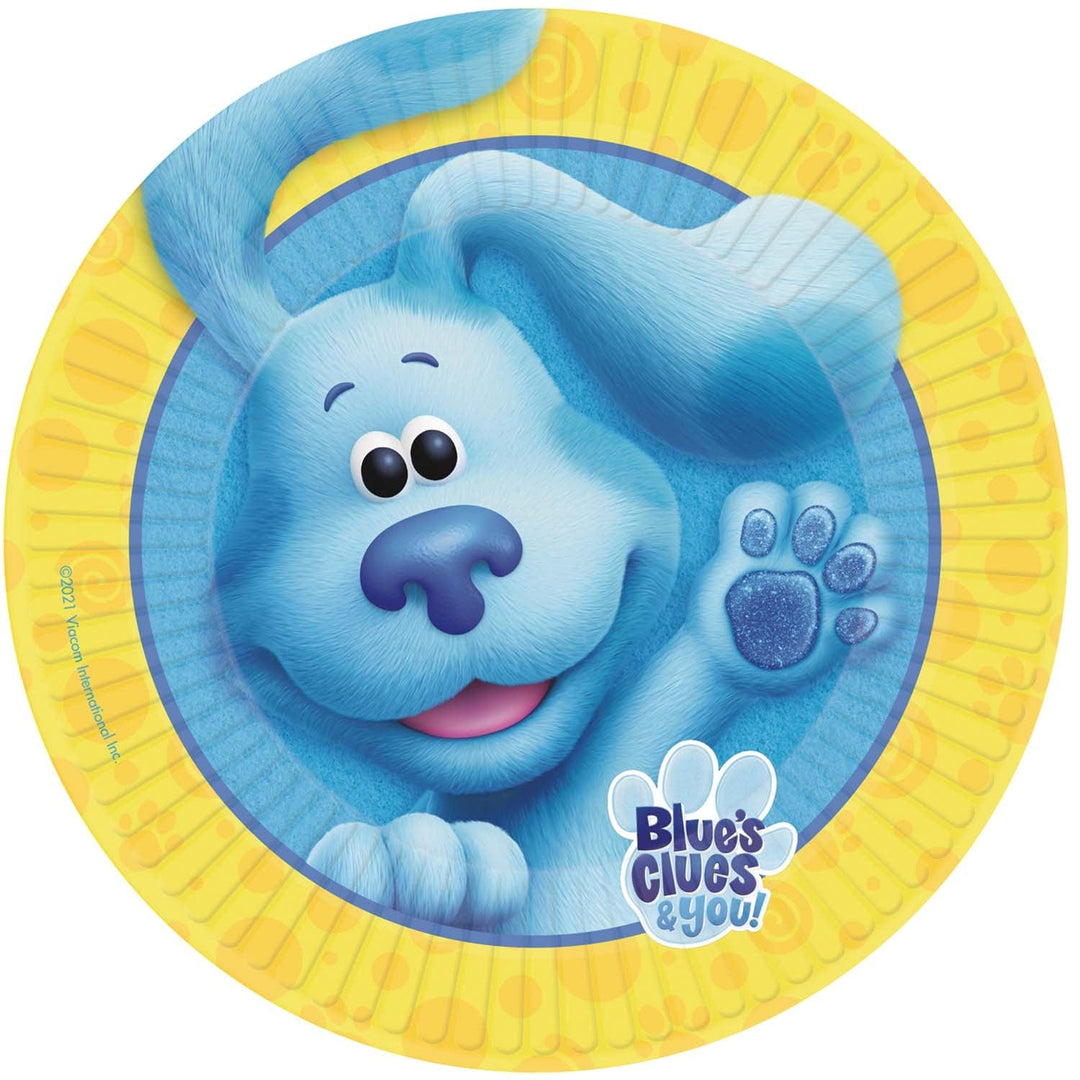 party plates Blues Clues Party Plates x 8