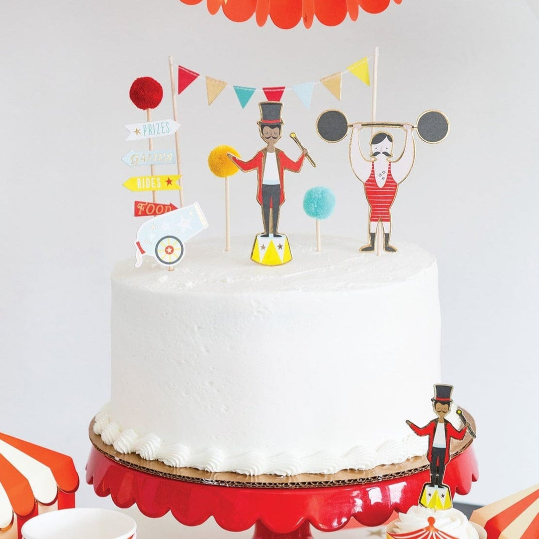 cake toppers Carnival Party Cake Topper Set