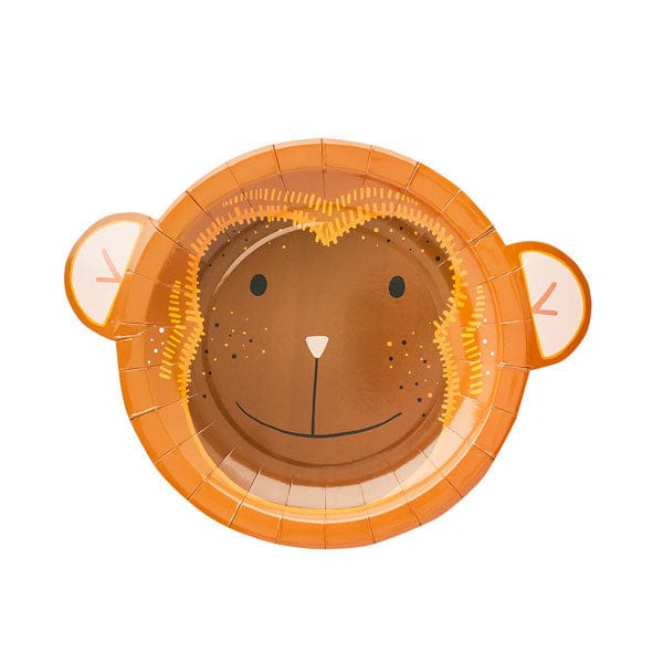 Party Supplies Cheeky Monkey Paper Plates x 10
