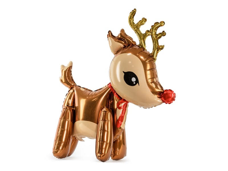 Christmas Balloons - Reindeer Foil Standing Balloon Balloons Reindeer Foil Standing Balloon