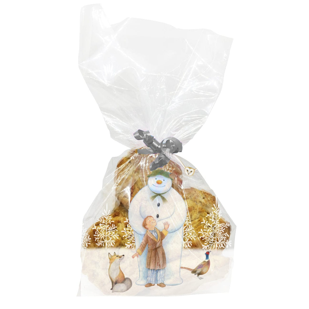 Christmas - The Snowman Woodland Cello Treat Bags x 20 Cake Decorating Supplies The Snowman Woodland Cello Treat Bags x 20