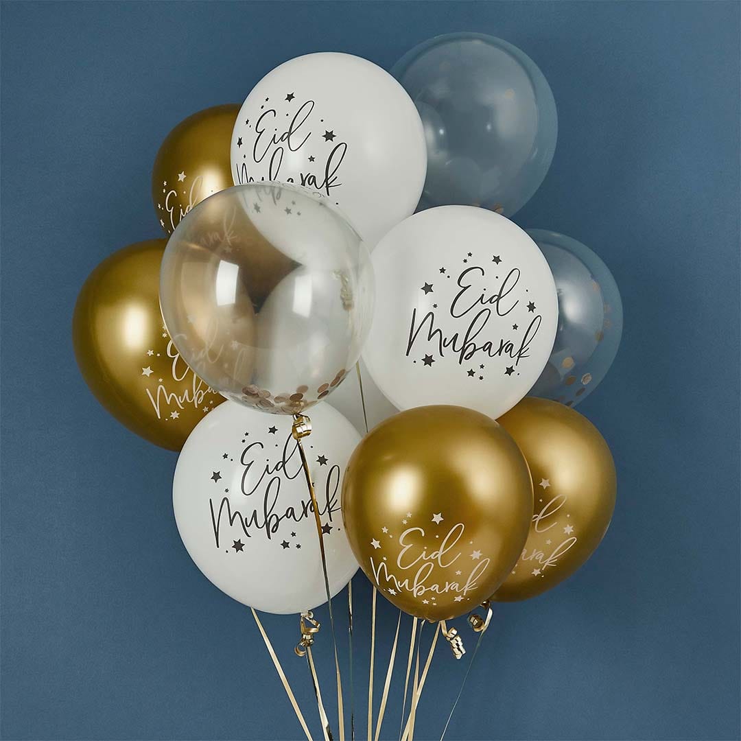 Balloons Copy of 5 x Rose Gold 'Happy 21st' Confetti Balloons