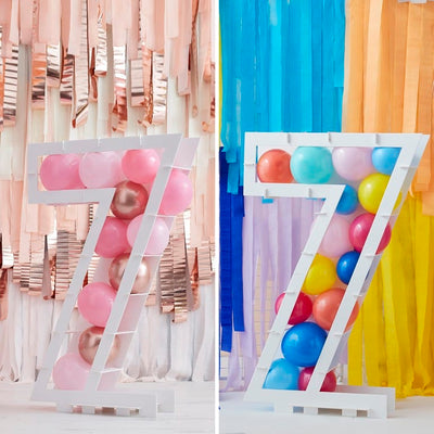 Balloon Kits DIY Balloon Mosaic Number Stands